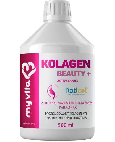 MyVita Kolagen Beauty + Active Liquid, 500 ml
